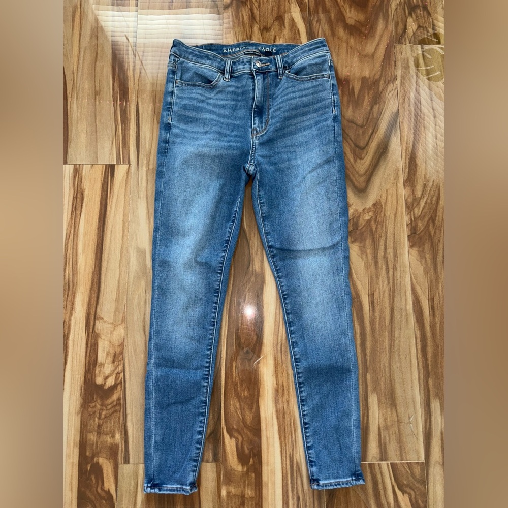 American Eagle Outfitters Blue Skinny Jeans